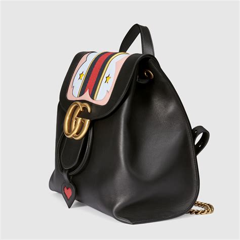 gucci gg marmont fanny pack|gg marmont leather backpack.